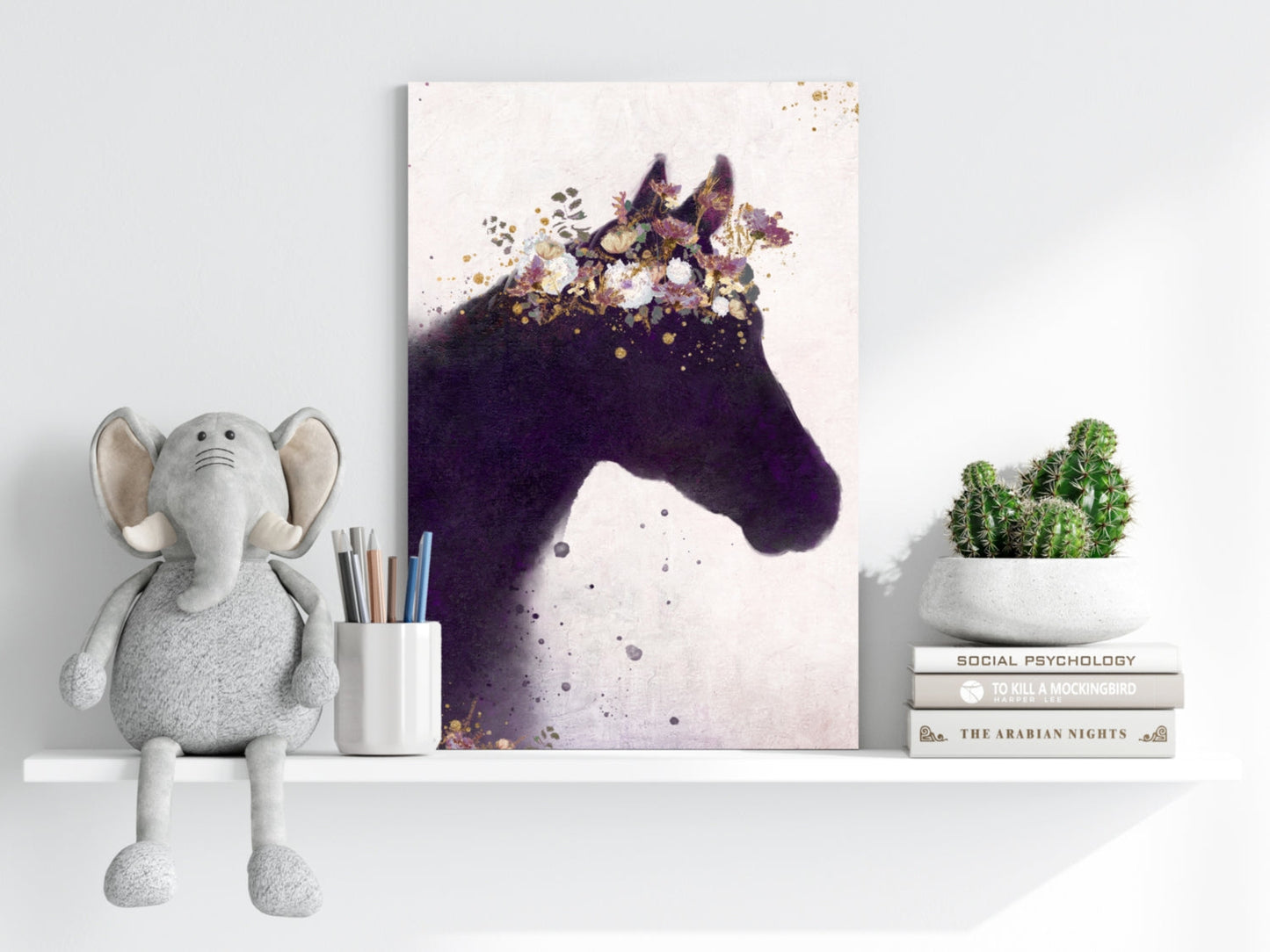 Horse Metal Wall Art