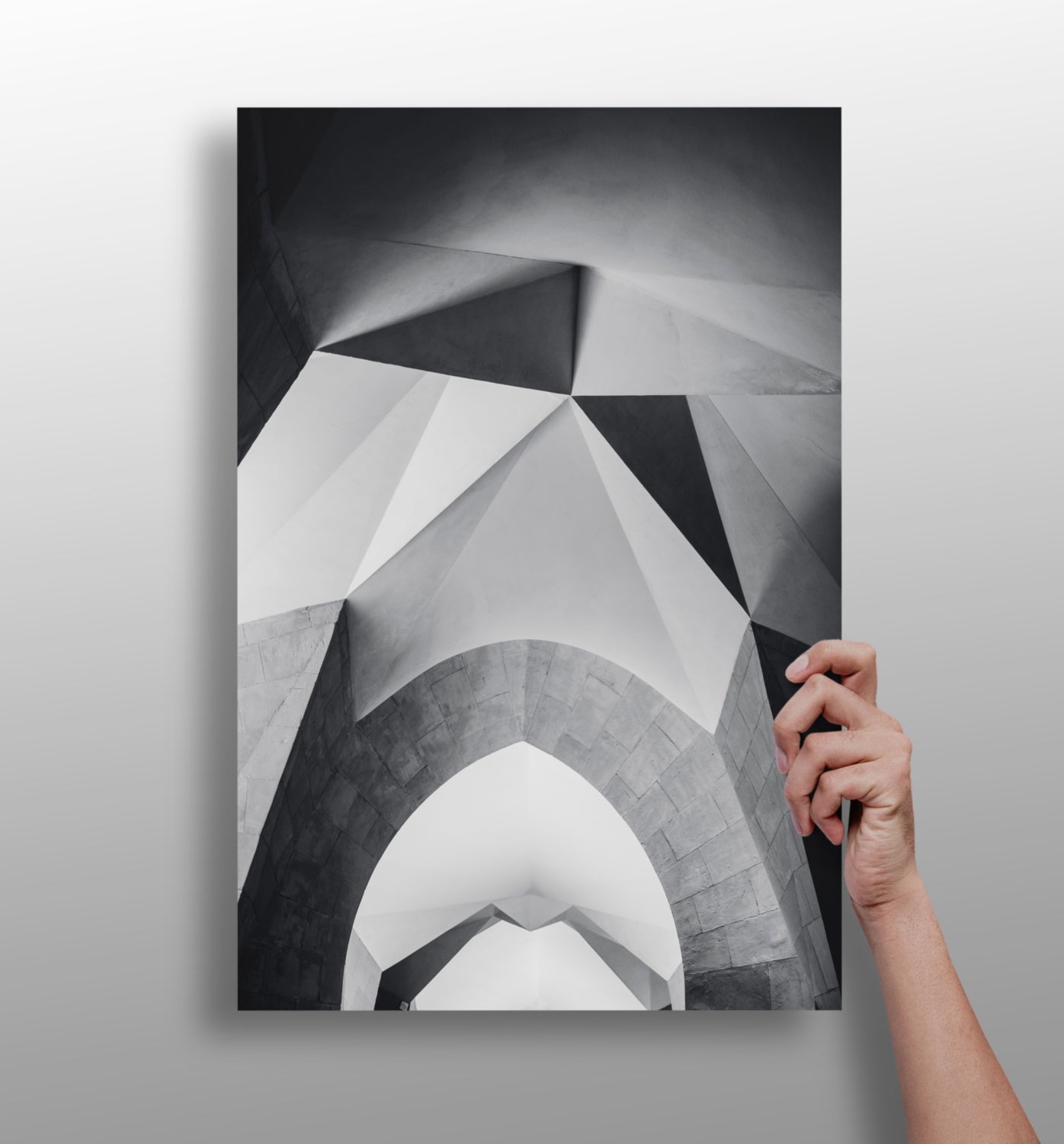 Architecture metal wall art aluminum panel