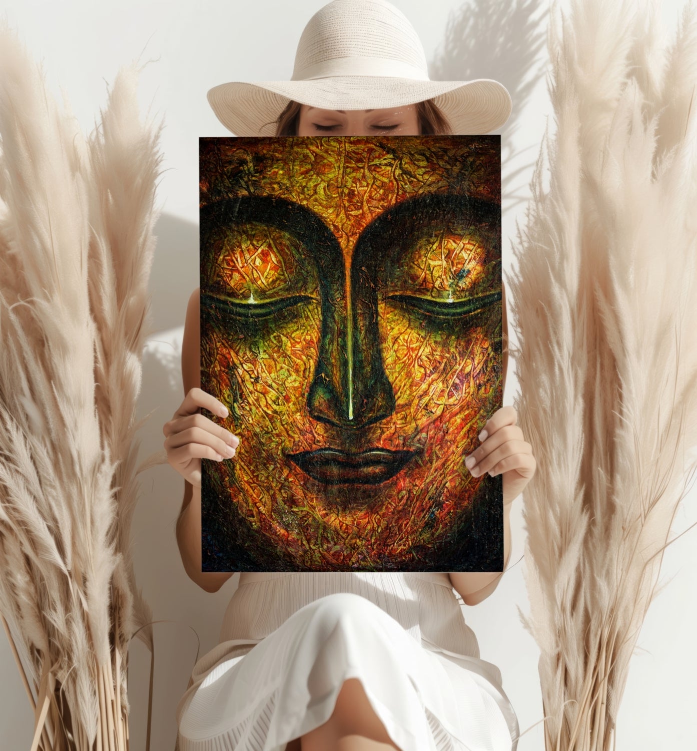 Buddha Metal Wall Art