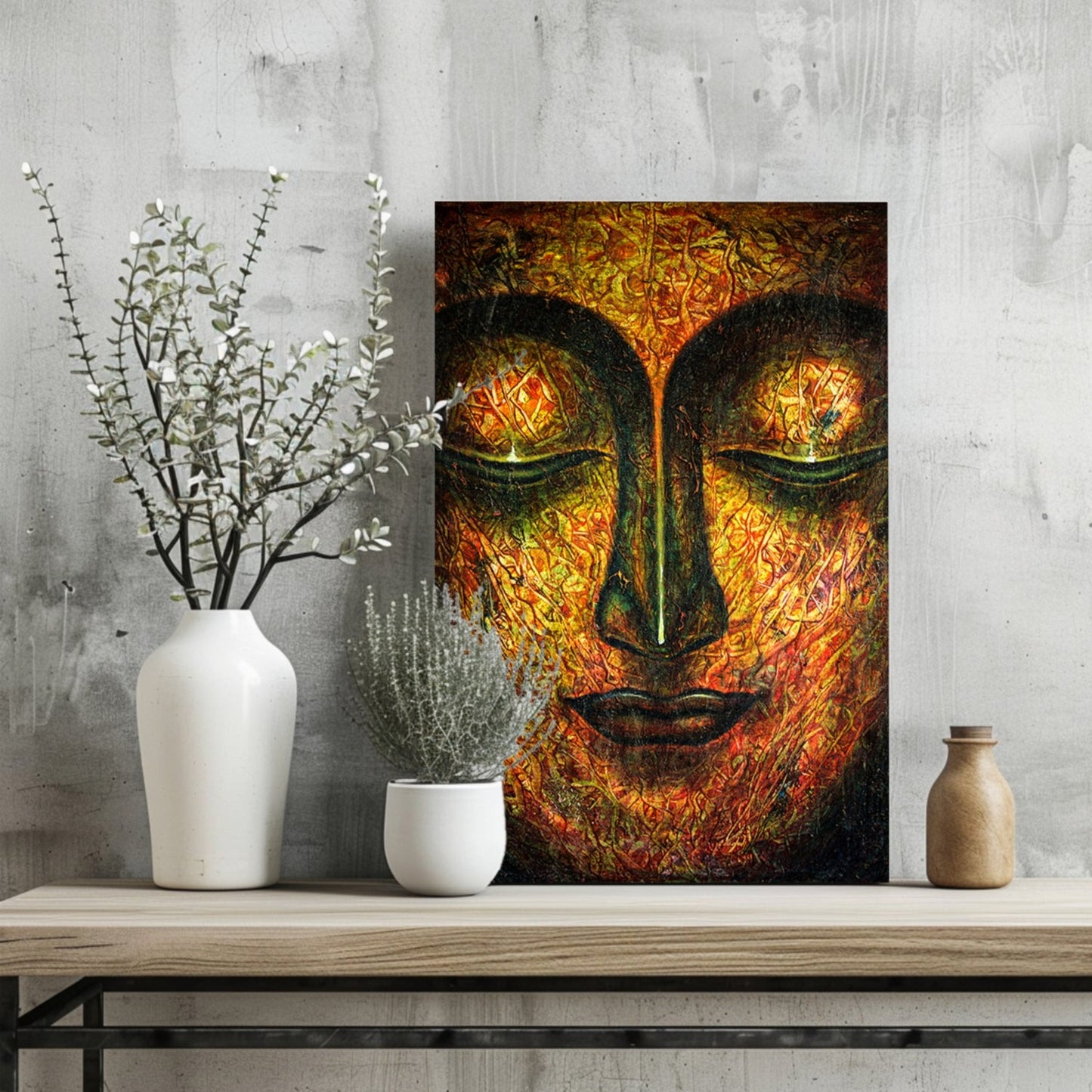 Buddha Metal Wall Art