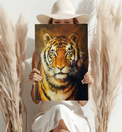 Tiger Metal Wall Art