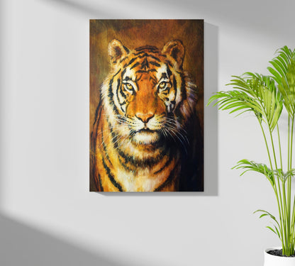Tiger Metal Wall Art