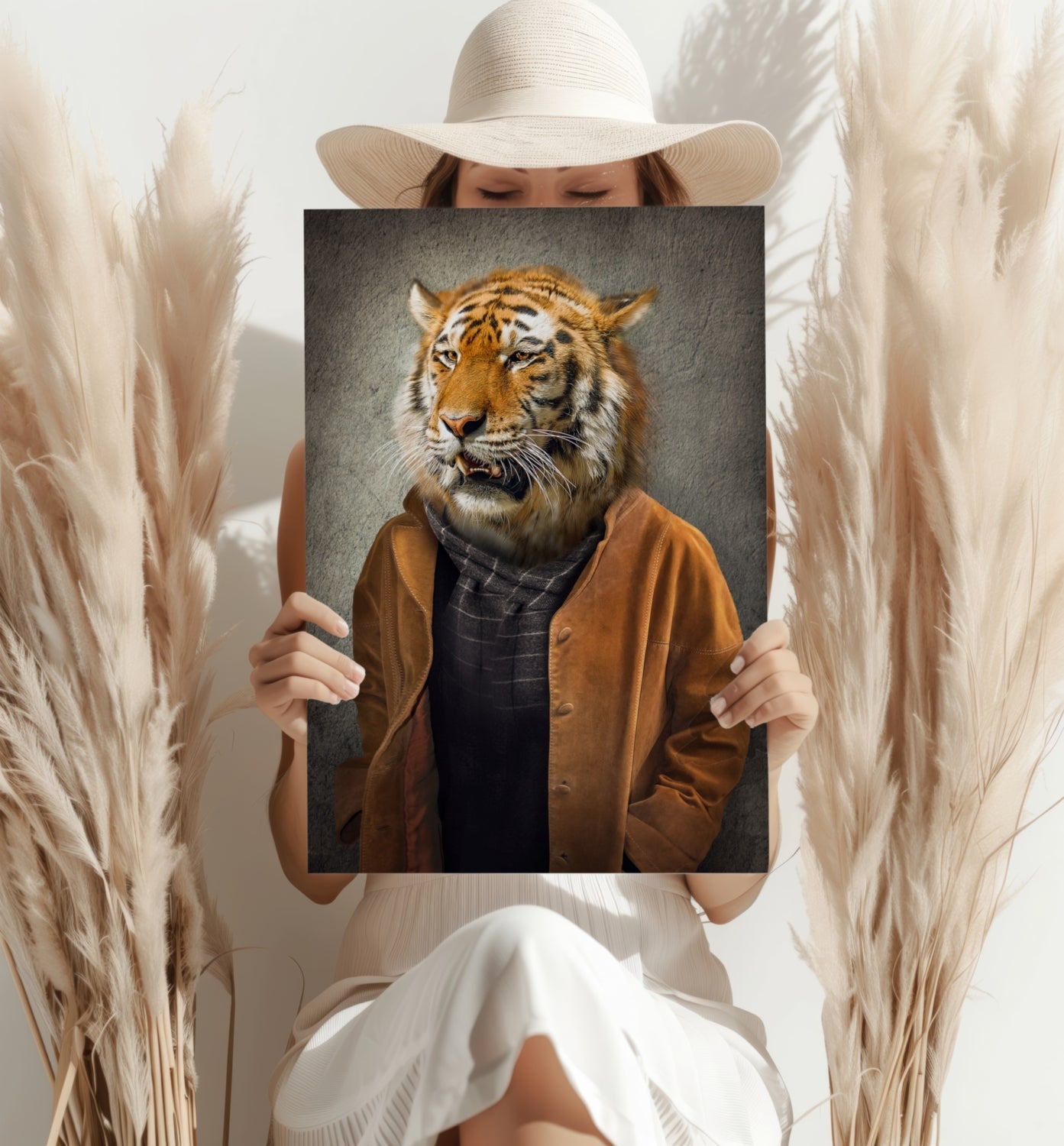 Tiger Metal Wall Art