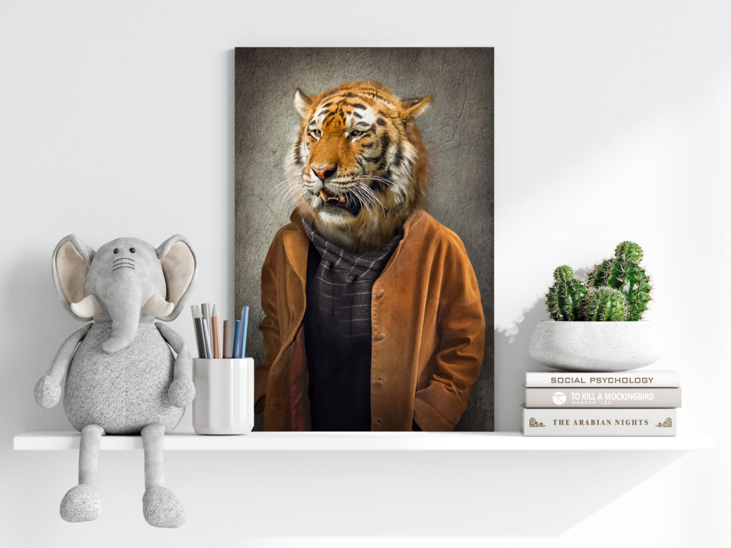 Tiger Metal Wall Art