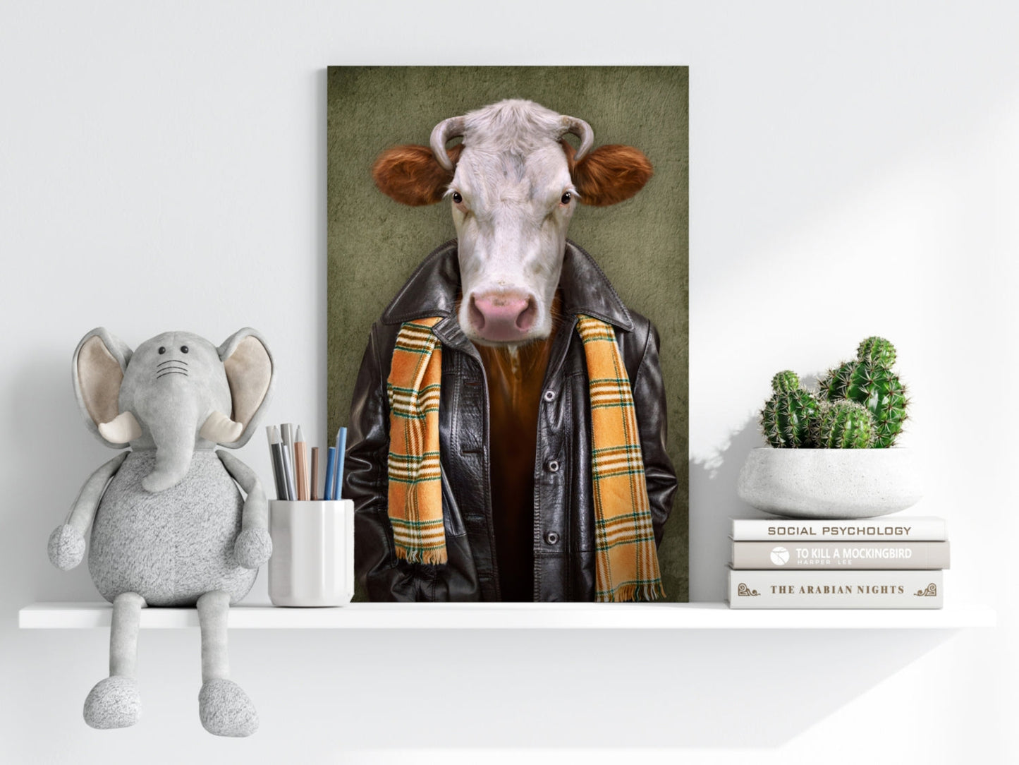 Ox Metal Wall Art