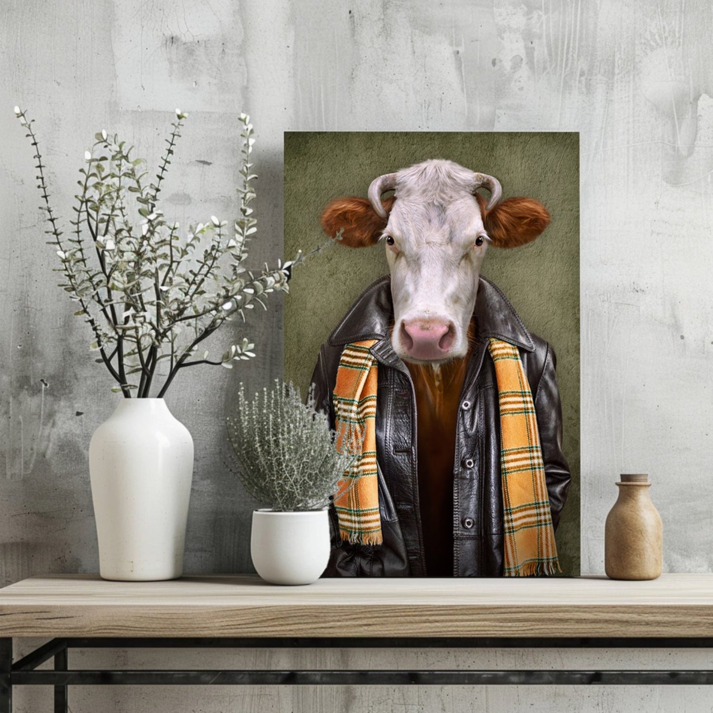Ox Metal Wall Art