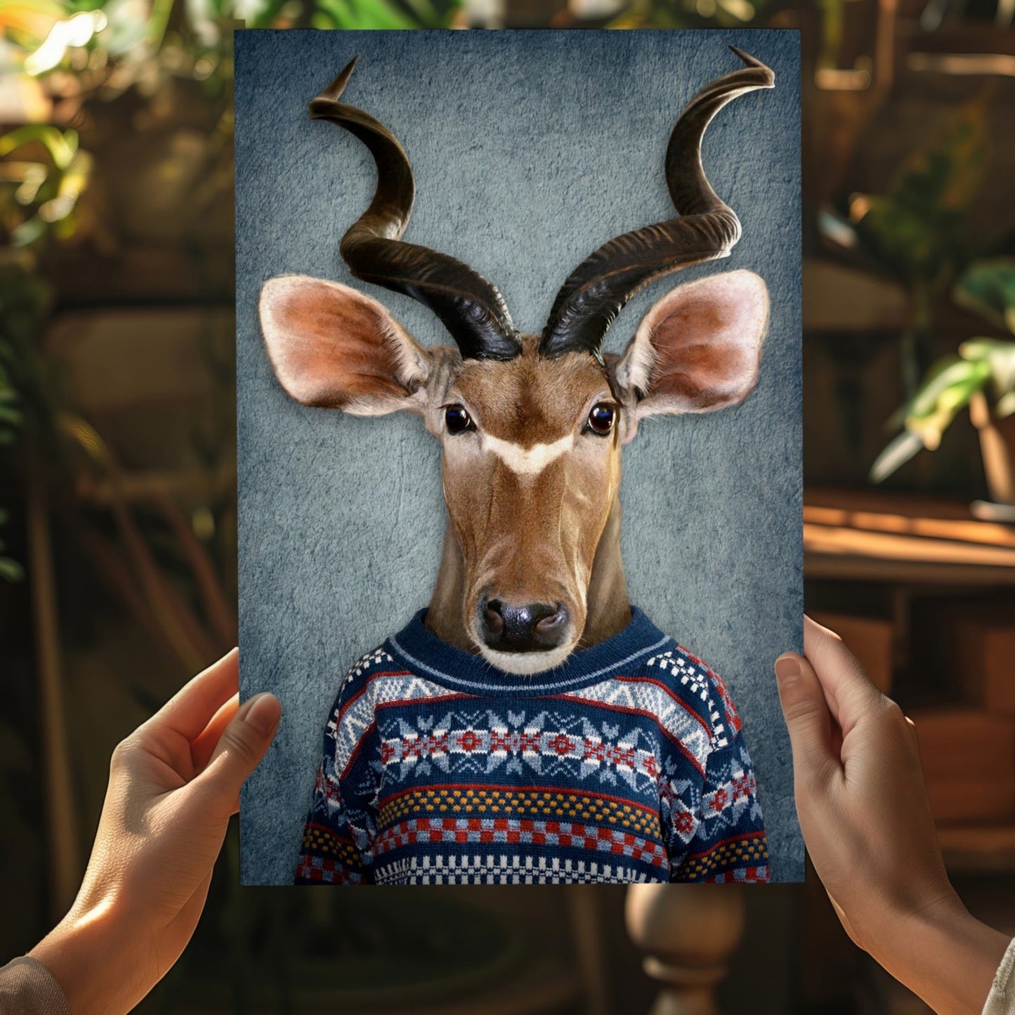 Antelope Metal Wall Art