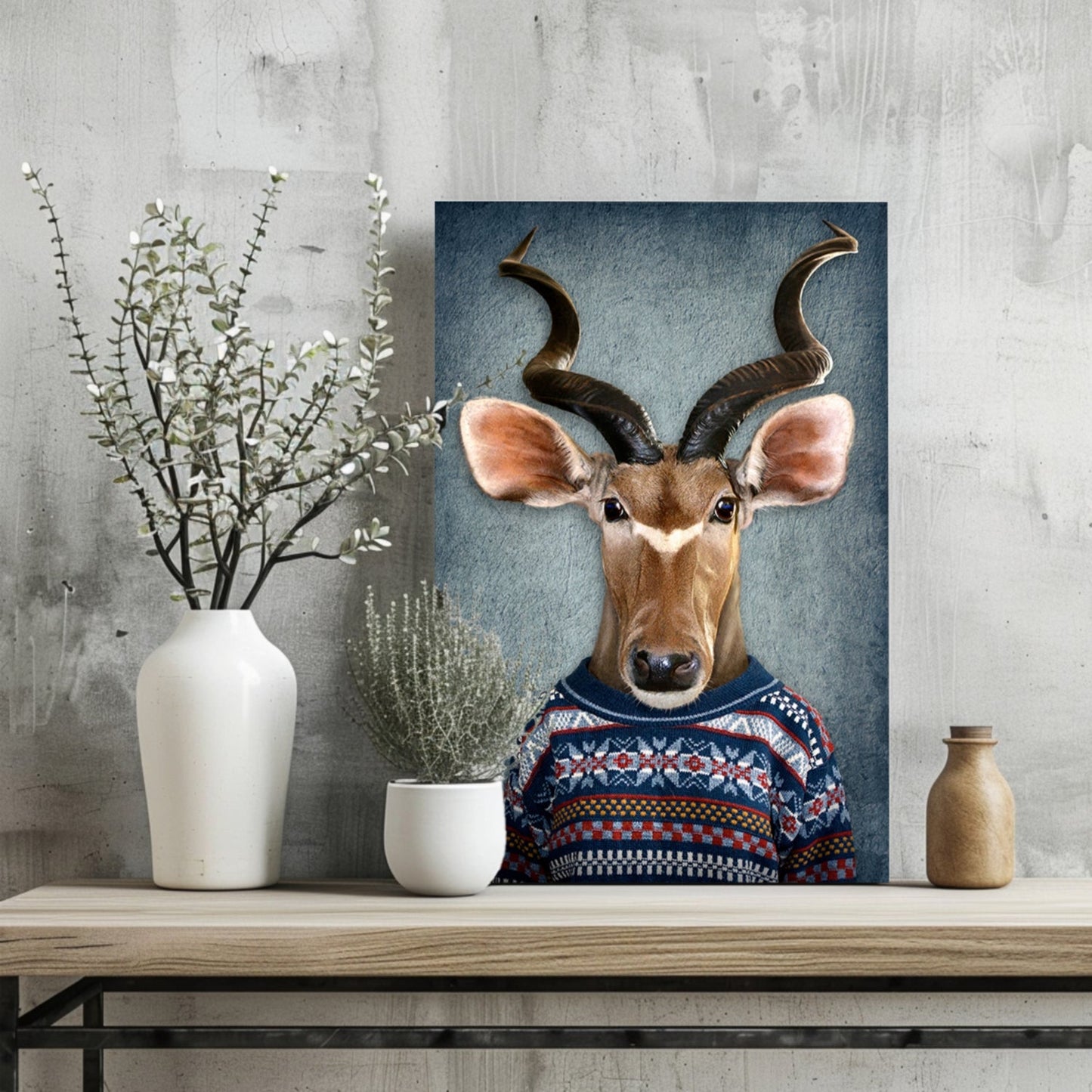 Antelope Metal Wall Art