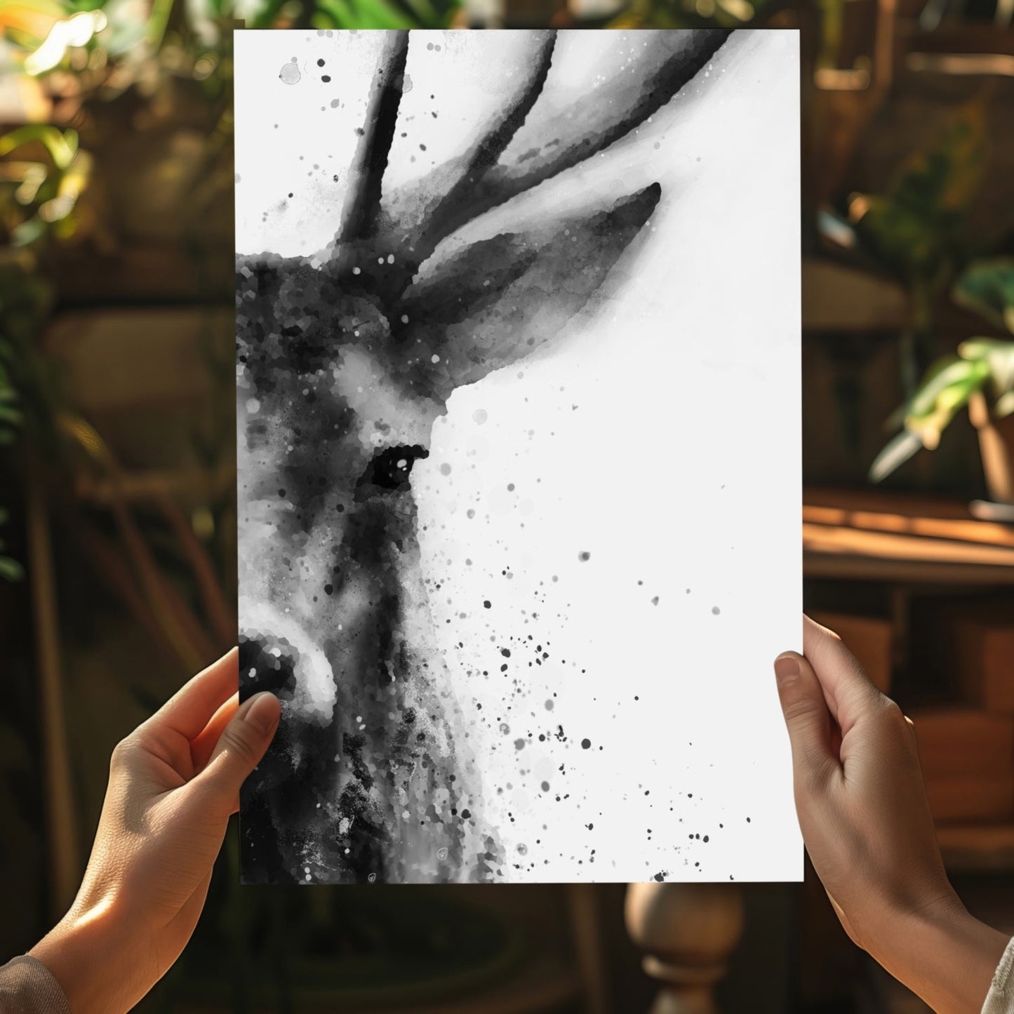 Deer Metal Wall Art