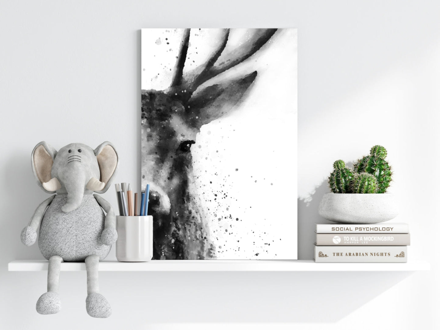 Deer Metal Wall Art