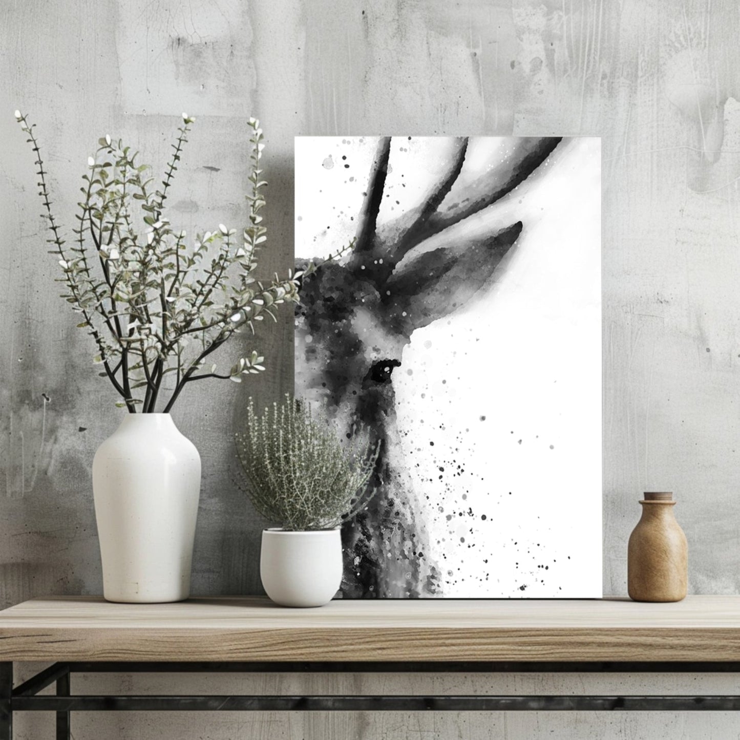 Deer Metal Wall Art