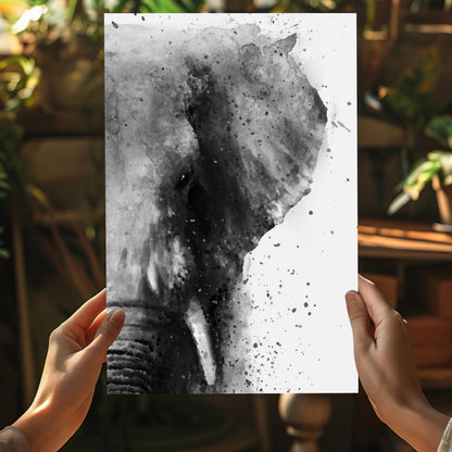 Elephant Metal Wall Art