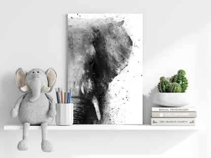Elephant Metal Wall Art