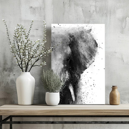Elephant Metal Wall Art