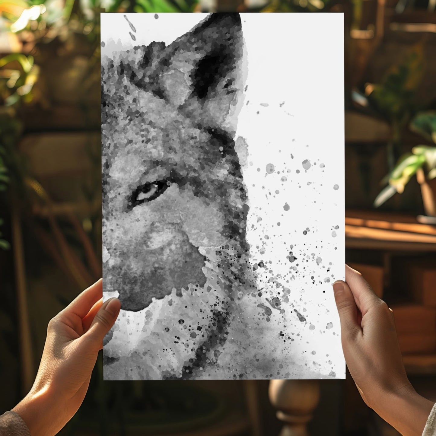 Wolf Metal Wall Art