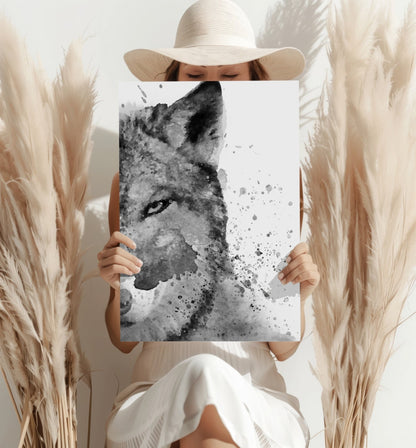 Wolf Metal Wall Art