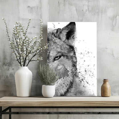 Wolf Metal Wall Art
