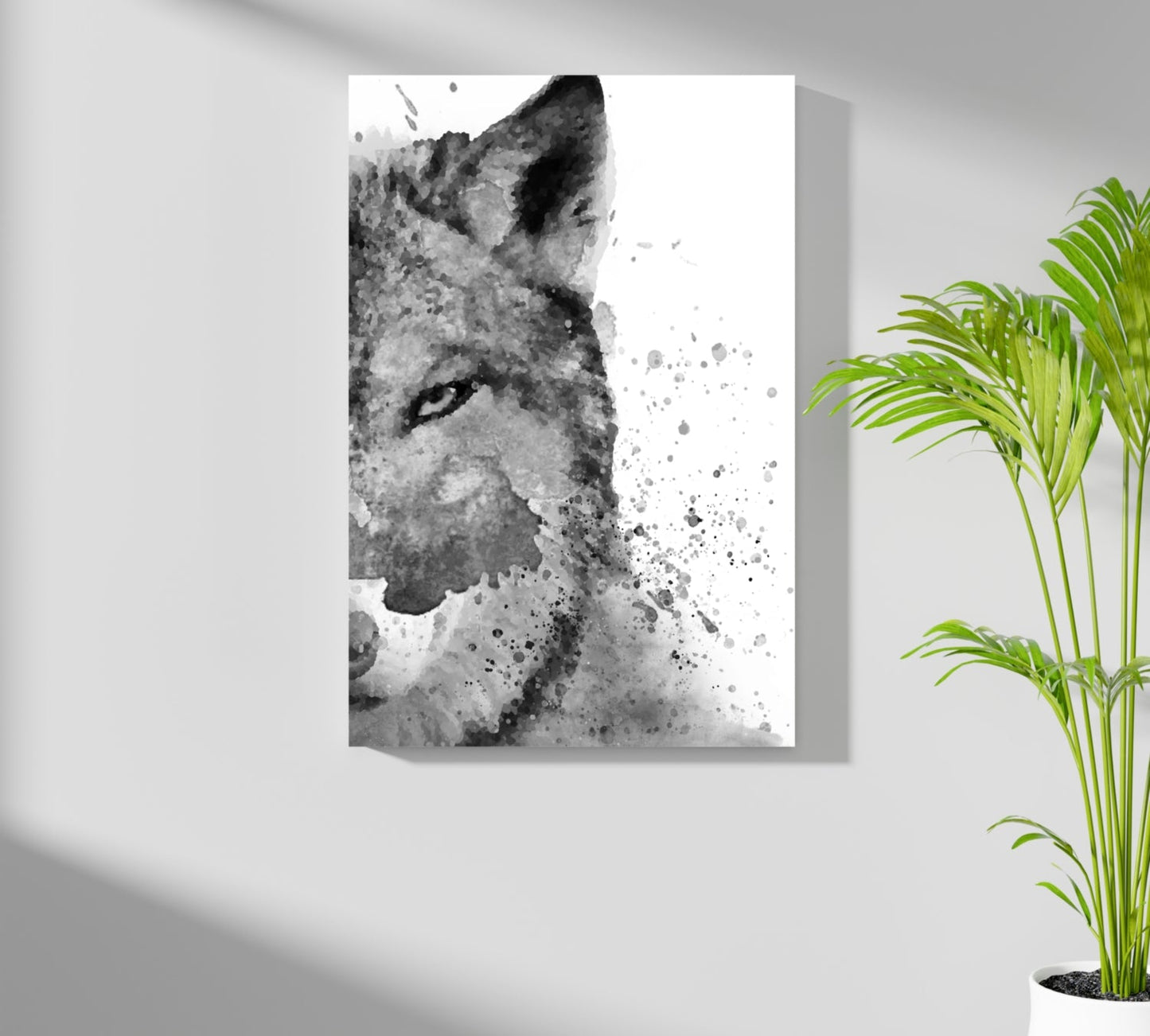 Wolf Metal Wall Art
