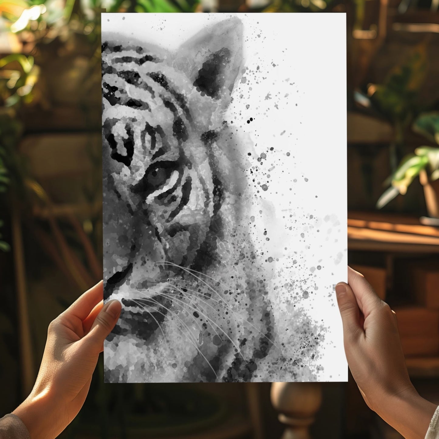 Tiger Metal Wall Art