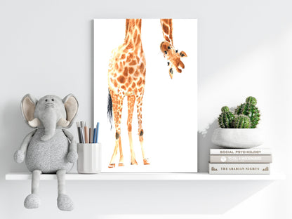 Giraffe Metal Wall Art