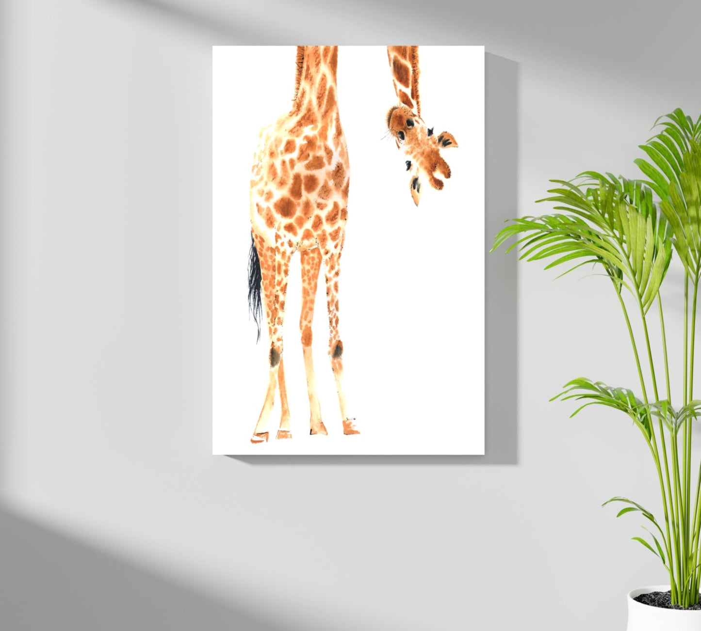 Giraffe Metal Wall Art
