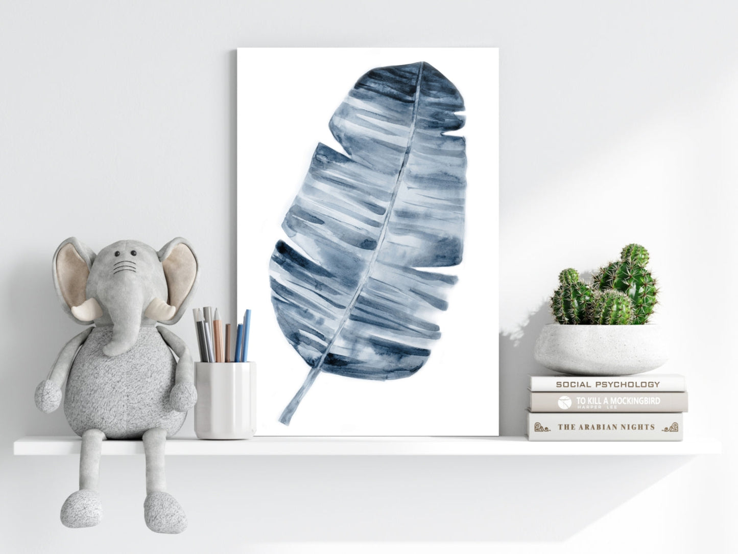 Feather Metal Wall Art