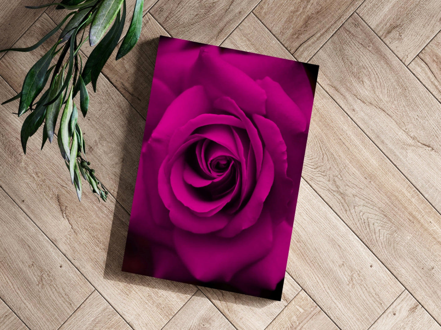 Rose Metal Wall Art