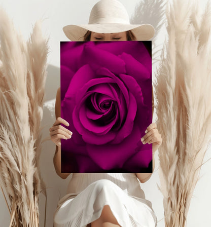 Rose Metal Wall Art