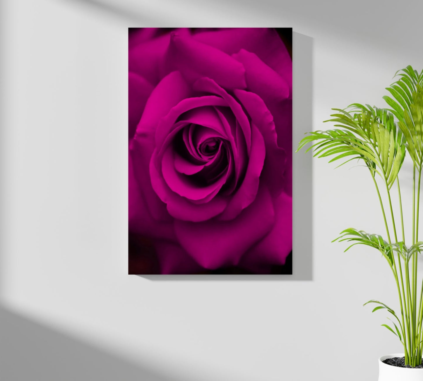 Rose Metal Wall Art