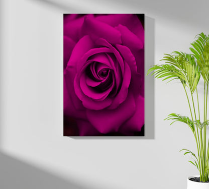 Rose Metal Wall Art