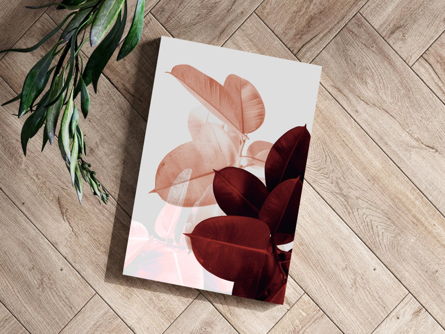 Leaves Metal Wall Art