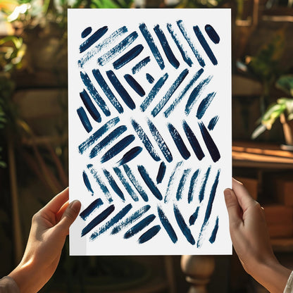 Abstract Lines Aluminum Wall Art
