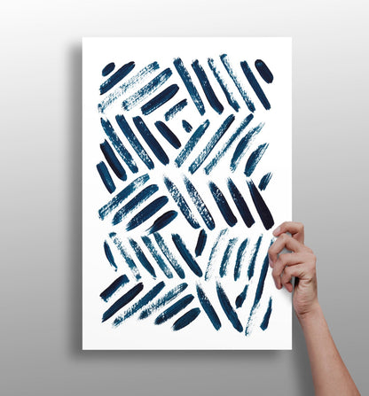 Abstract Lines aluminum wall art design