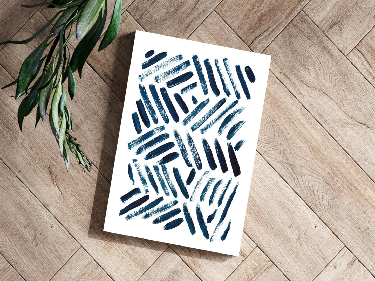 Abstract Lines Aluminum Wall Art