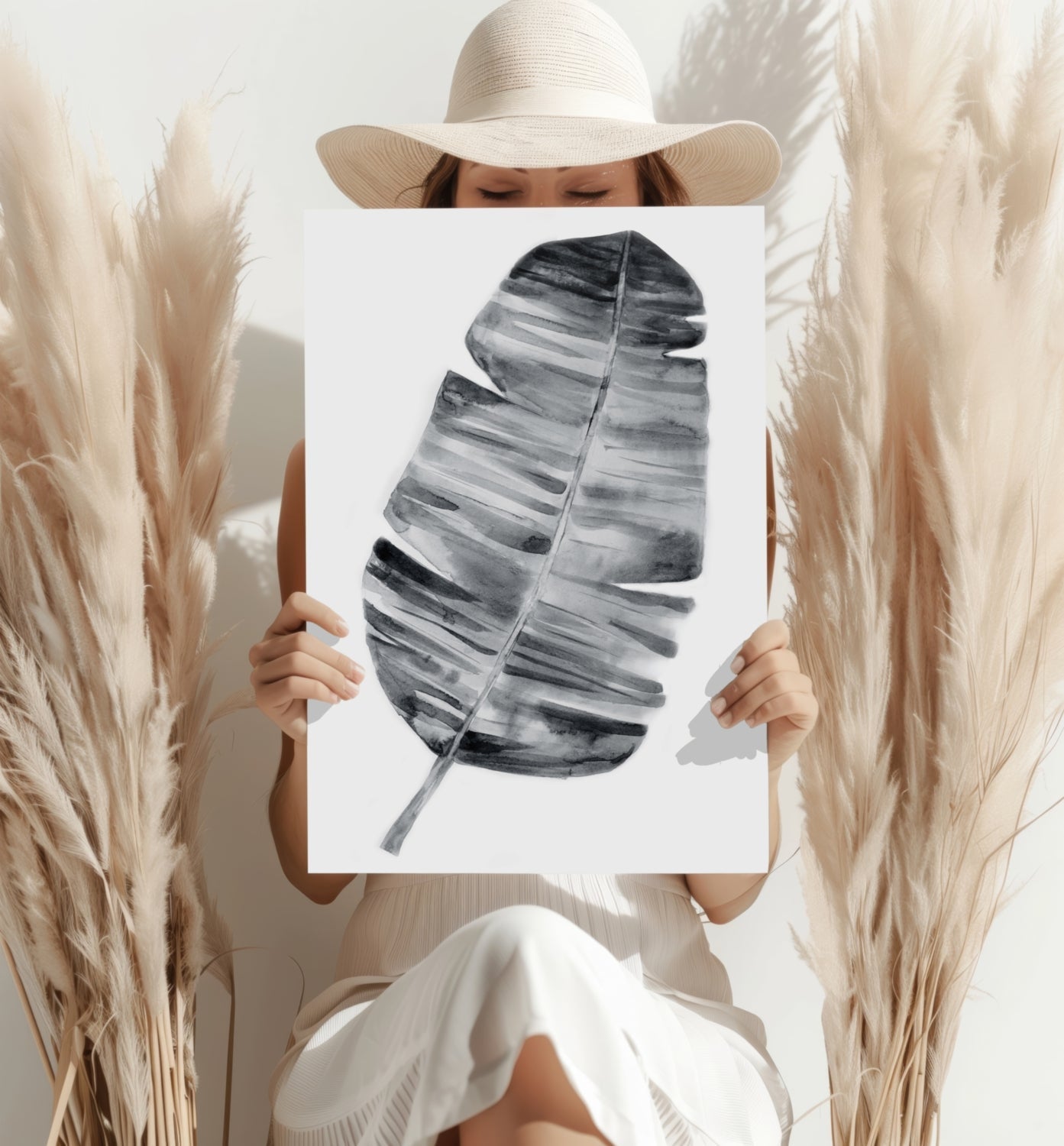 Feather Metal Wall Art II