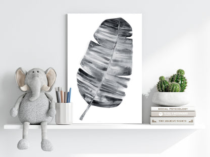 Feather Metal Wall Art II