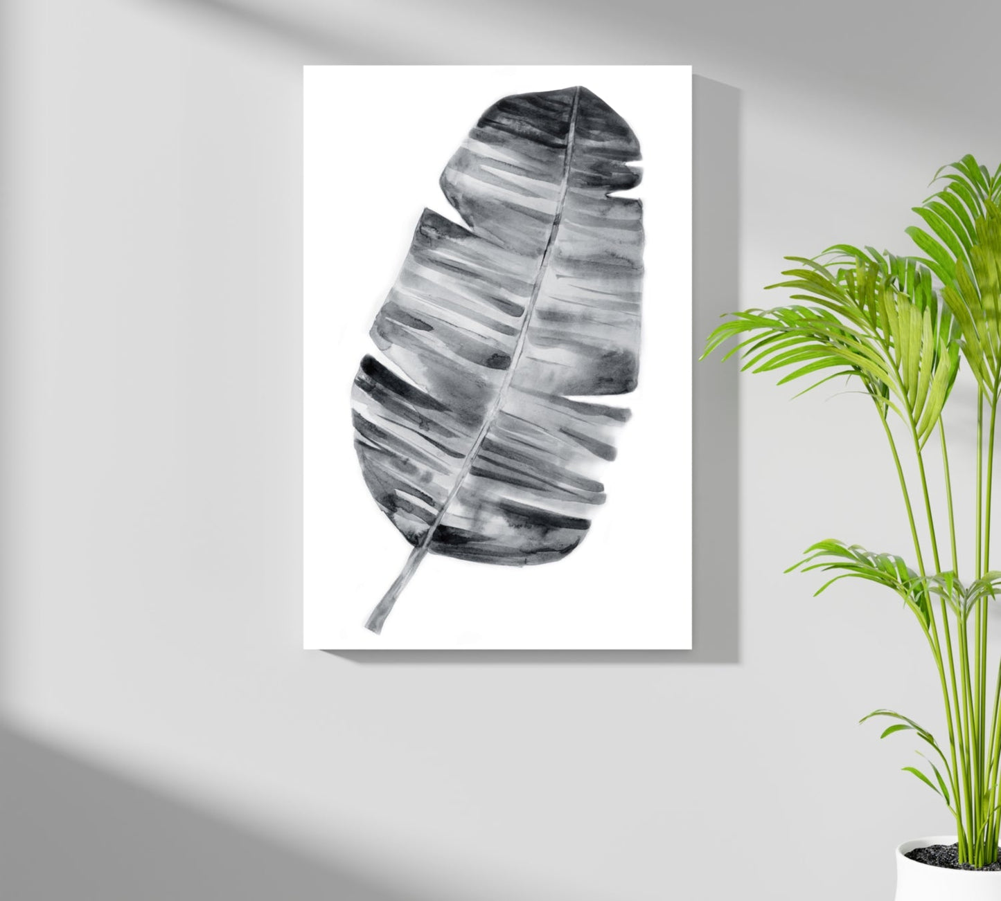Feather Metal Wall Art II