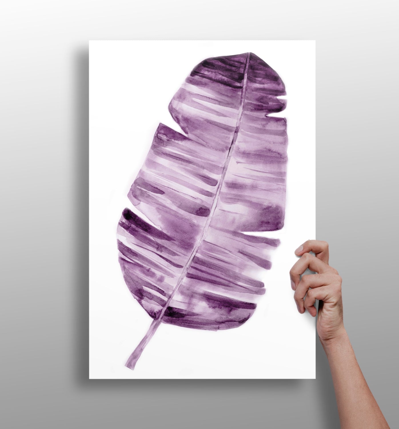 Feather metal wall art aluminum print
