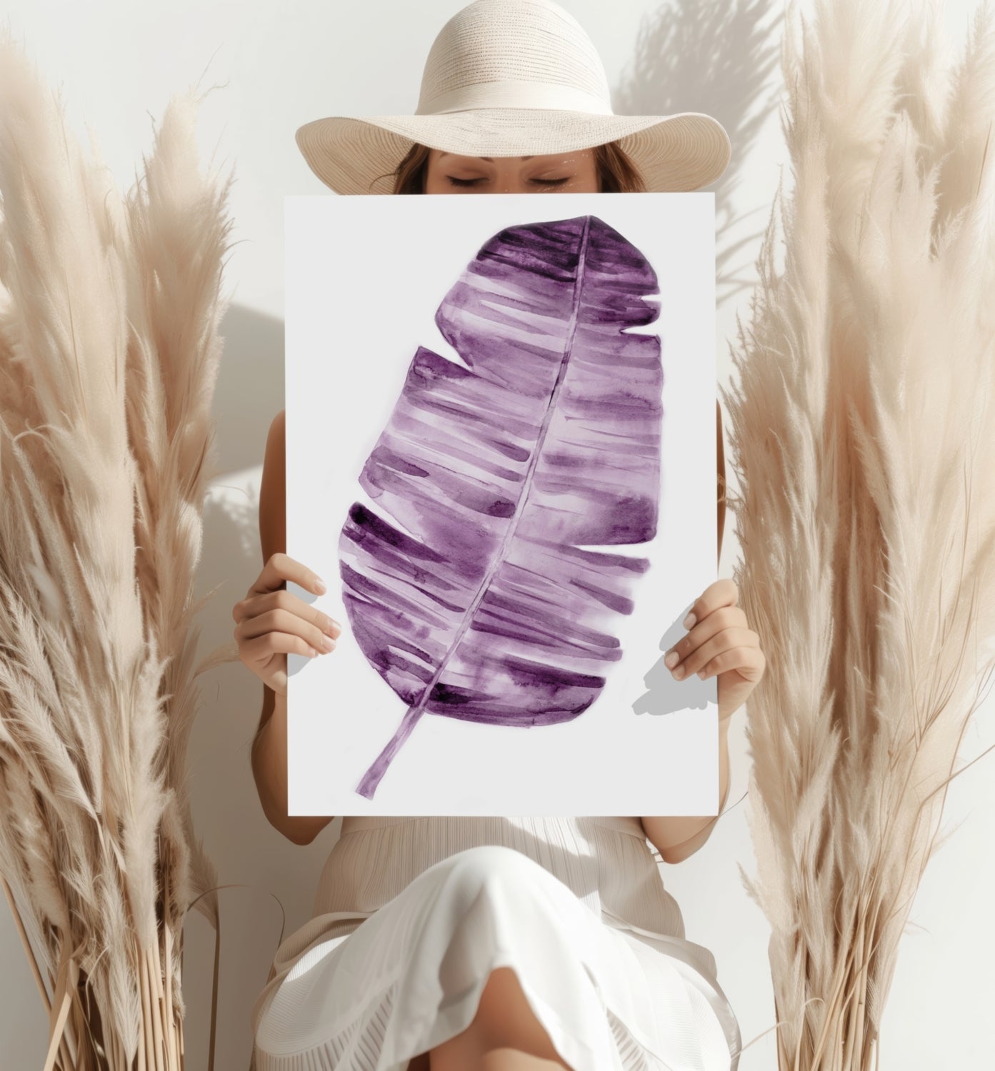 Feather Metal Wall Art