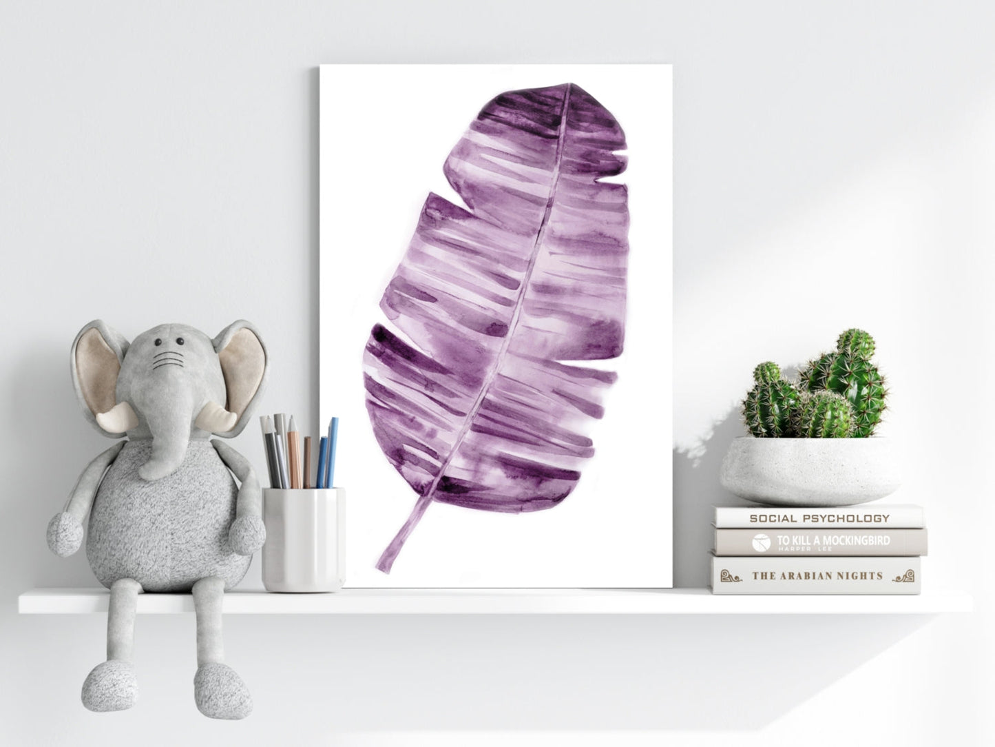 Feather Metal Wall Art