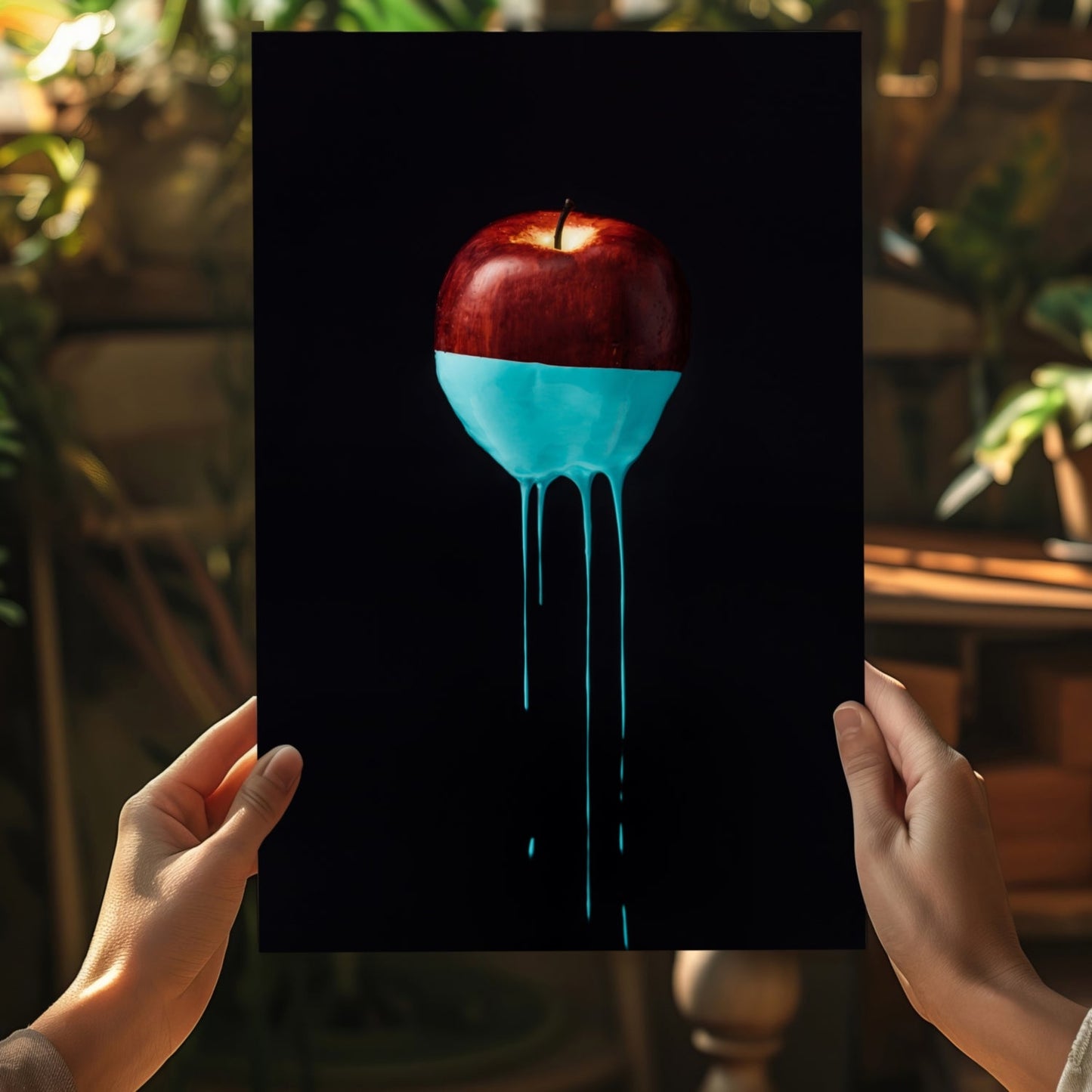 Apple Metal Wall Art