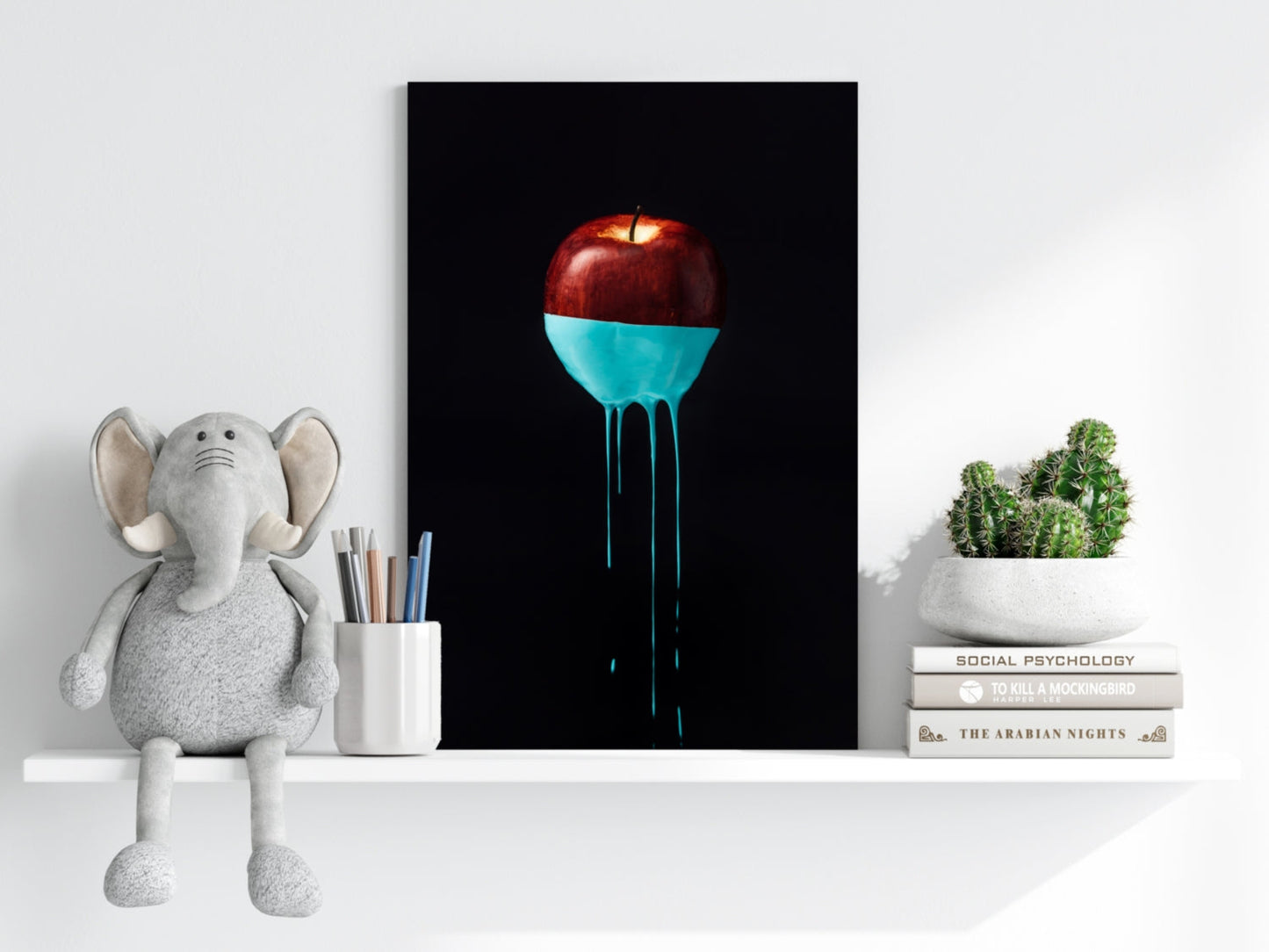 Apple Metal Wall Art