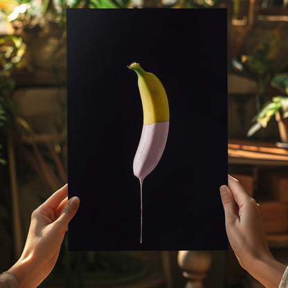 Banana Metal Wall Art