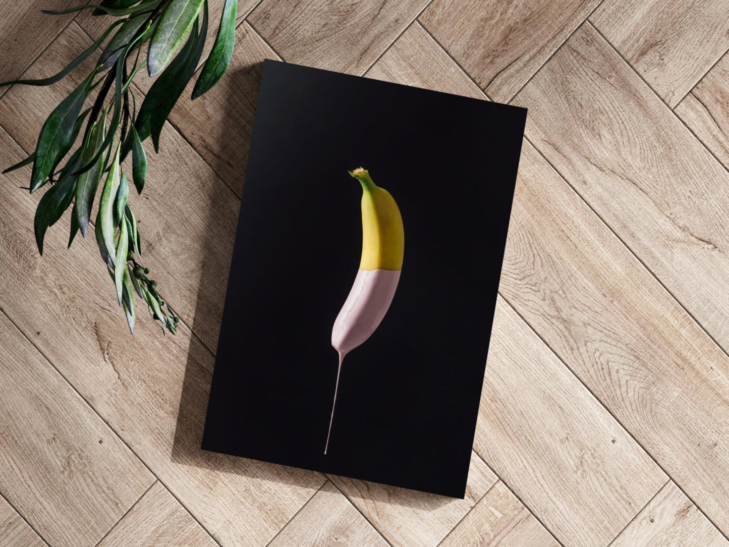 Banana Metal Wall Art