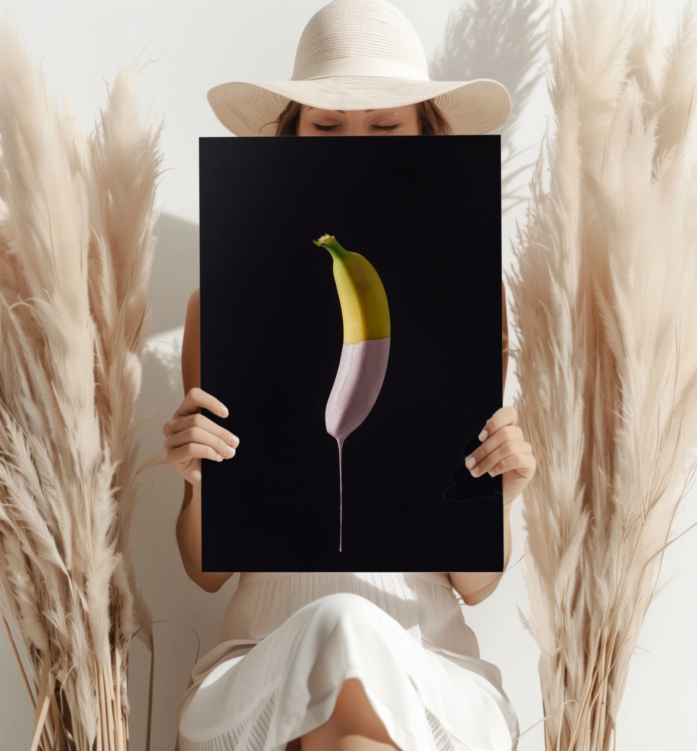 Banana Metal Wall Art