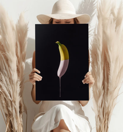 Banana Metal Wall Art