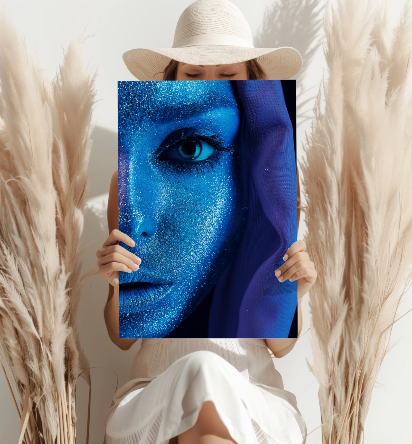 Woman Metal Wall Art