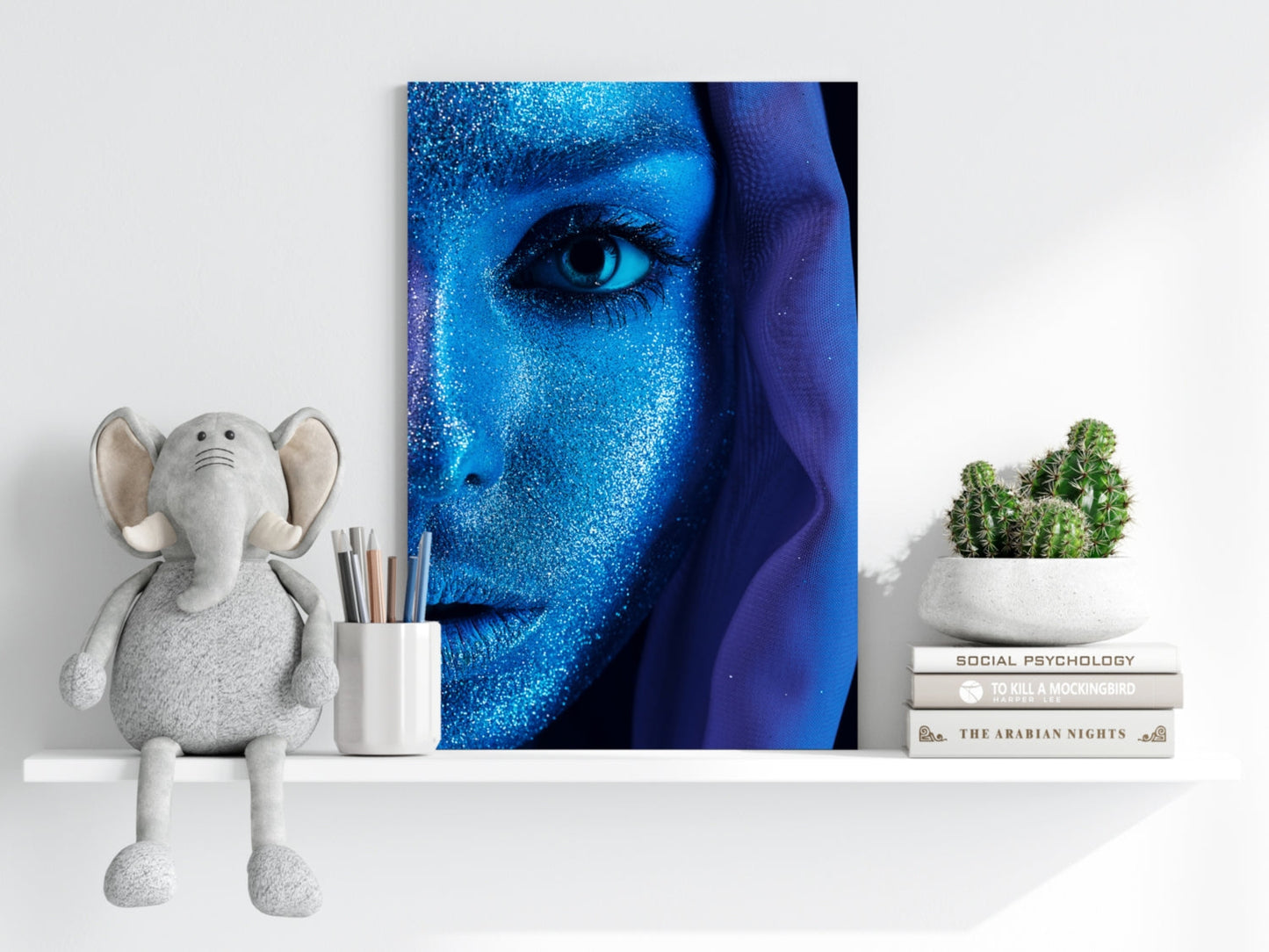 Woman Metal Wall Art