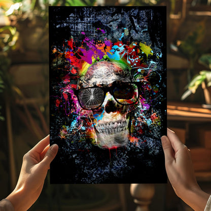 Skull Metal Wall Art