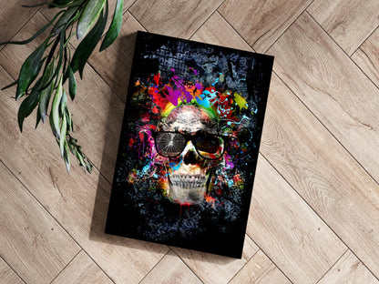 Skull Metal Wall Art